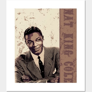 Nat King Cole // Jazz / American Posters and Art